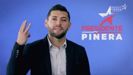  José Rojas llamó a votar por Sebastián Piñera  