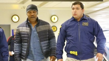  PDI detalló prohibición de ingreso a Mike Tyson  