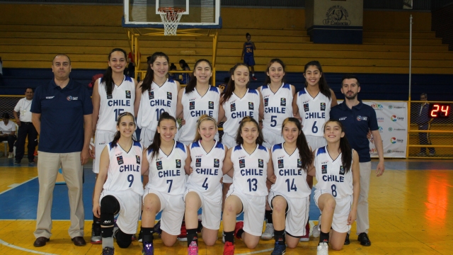  Chile ganó el Sudamericano sub 14 de baloncesto femenino  