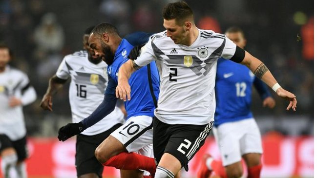 Alemania rescató un agónico empate frente a Francia de cara al Mundial de Rusia 2018 Alemania rescató un agónico empate frente a Francia de cara al Mundial de Rusia 2018