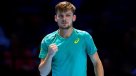 David Goffin dio el golpe y eliminó a Roger Federer en las semifinales del Masters de Londres