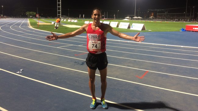 El chileno Carlos Díaz logró medalla de oro en los 1.500 metros planos en los Juegos Bolivarianos El chileno Carlos Díaz logró medalla de oro en los 1.500 metros planos en los Juegos Bolivarianos