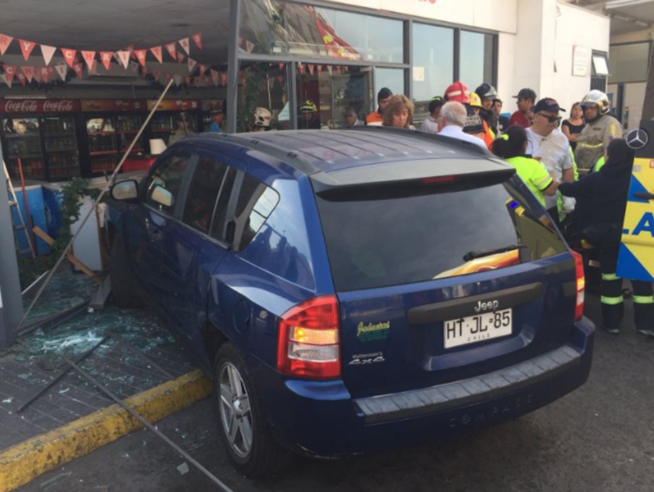 Mujer atropelló a su marido por error en Tocopilla Mujer atropelló a su marido por error en Tocopilla
