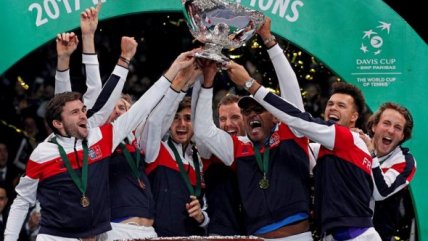   Francia alcanzó la gloria en Copa Davis gracias al triunfo de Lucas Pouille 