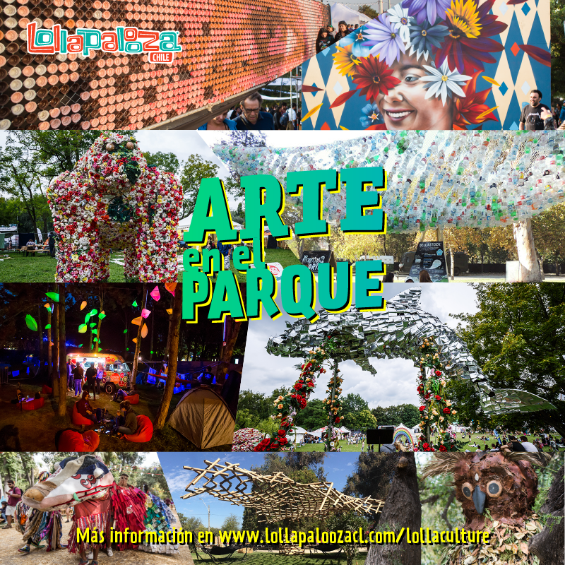 Lollapalooza abre convocatoria para concurso de Arte en el Parque Lollapalooza abre convocatoria para concurso de Arte en el Parque