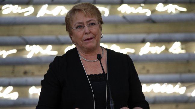 Presidenta Bachelet lamentó que se pida Presidenta Bachelet lamentó que se pida