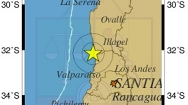 Sismo de mediana intensidad afectó a la zona central del país Sismo de mediana intensidad afectó a la zona central del país