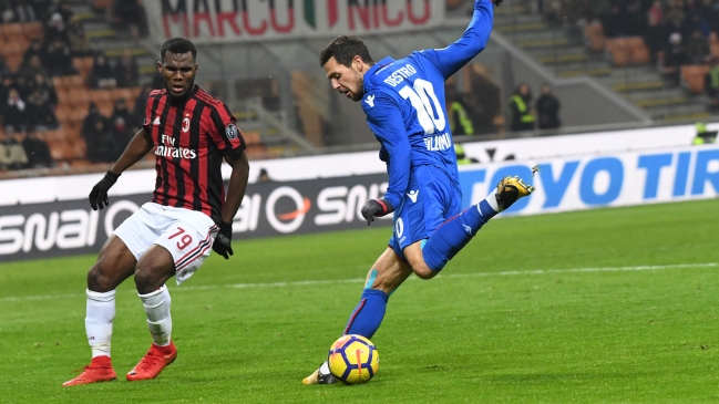 AC Milan se reencontró con el triunfo a costa de Bologna y Erick Pulgar