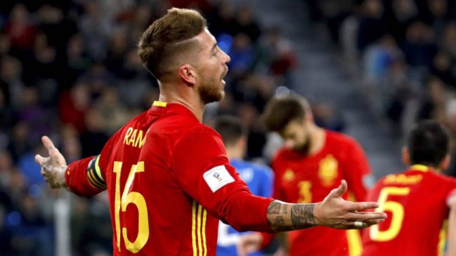 Sergio Ramos: Me cuesta creer que España quede fuera del Mundial Sergio Ramos: Me cuesta creer que España quede fuera del Mundial