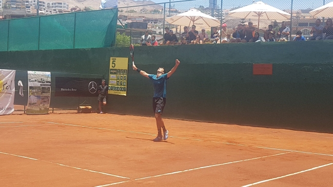 Tomás Barrios avanzó a segunda ronda en el Futuro 2 de Perú Tomás Barrios avanzó a segunda ronda en el Futuro 2 de Perú