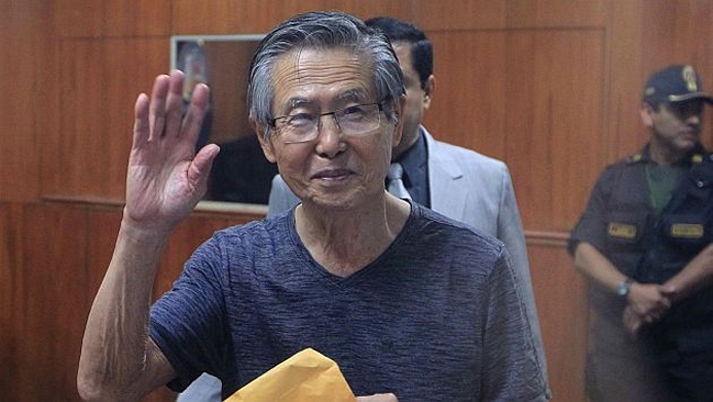 Hijo de Fujimori celebró Hijo de Fujimori celebró