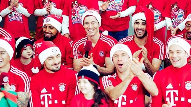 Los grandes equipos europeos dedicaron saludos navideños a millones de hinchas Los grandes equipos europeos dedicaron saludos navideños a millones de hinchas