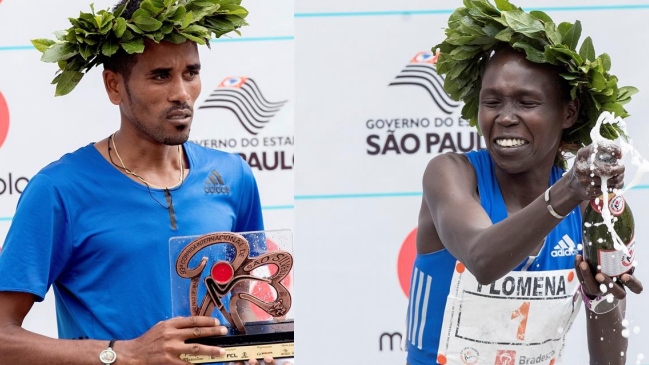 Dawitt Admasu y Flomena Cheyech se adjudicaron la San Silvestre de Sao Paulo Dawitt Admasu y Flomena Cheyech se adjudicaron la San Silvestre de Sao Paulo