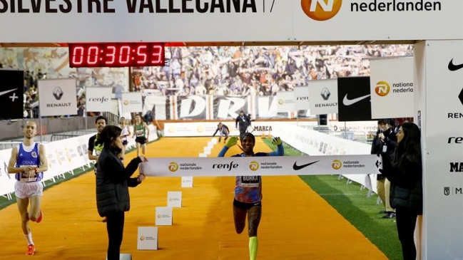 Eric Kiptanui y Gelete Burka reinaron en la San Silvestre Vallecana Eric Kiptanui y Gelete Burka reinaron en la San Silvestre Vallecana