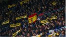 Desplegaron bandera española en el Camp Nou