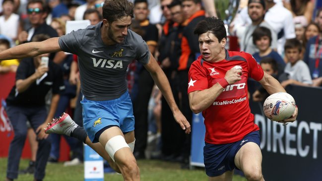 Chile se alzó ante Argentina y aseguró el avance a los cuartos en el Seven de Viña del Mar Chile se alzó ante Argentina y aseguró el avance a los cuartos en el Seven de Viña del Mar