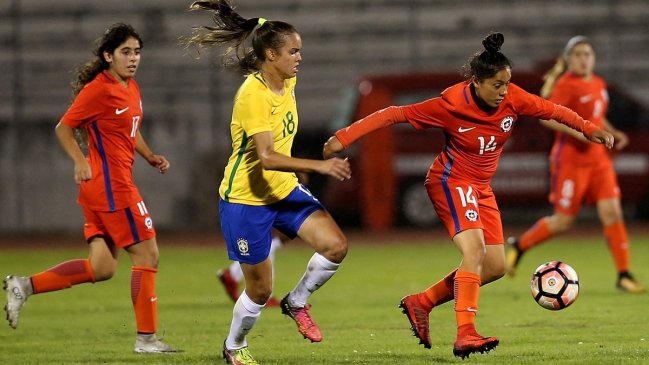 Brasil goleó a la Roja en el inicio del Sudamericano sub 20 femenino Brasil goleó a la Roja en el inicio del Sudamericano sub 20 femenino