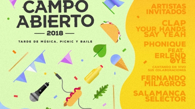 Festival Campo Abierto se trasladará a Santiago Festival Campo Abierto se trasladará a Santiago