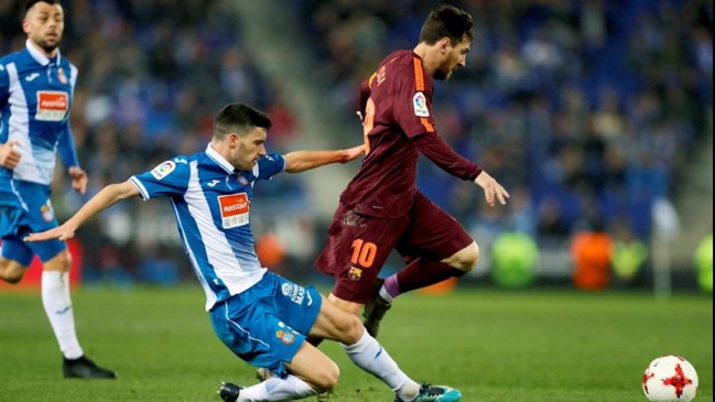  Espanyol sorprendió a Barcelona en la Copa del Rey  