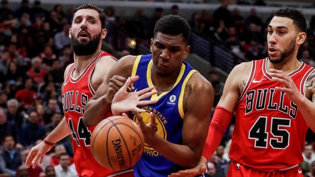 Golden State Warriors venció a Chicago Bulls y se encaminó a otro récord en la NBA Golden State Warriors venció a Chicago Bulls y se encaminó a otro récord en la NBA