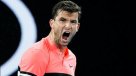 Grigor Dimitrov eliminó a un batallador Nick Kyrgios para seguir en carrera en el Abierto de Australia