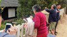 Habitantes de Las Cruces despiden a Nicanor Parra