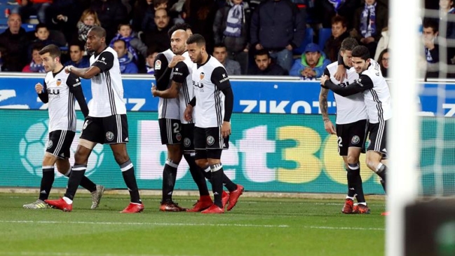  Valencia eliminó a Alavés de Maripán en Copa del Rey  