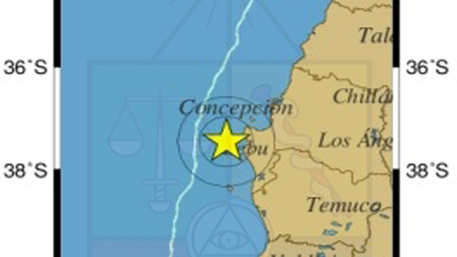 Nuevo sismo de menor intensidad afectó a la Región del Biobío Nuevo sismo de menor intensidad afectó a la Región del Biobío