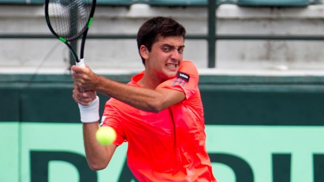 Tomás Barrios se instaló en la final del Futuro F5 de Estados Unidos Tomás Barrios se instaló en la final del Futuro F5 de Estados Unidos