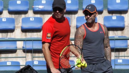   Chile comenzó a entrenar con miras a su encuentro de Copa Davis ante Ecuador 