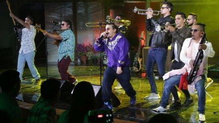   La cumbia casera de Santaferia arrasó en el Festival del Huaso de Olmué 