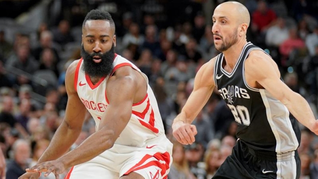 Houston Rockets se quedó con el clásico tejano ante San Antonio Spurs en la NBA Houston Rockets se quedó con el clásico tejano ante San Antonio Spurs en la NBA