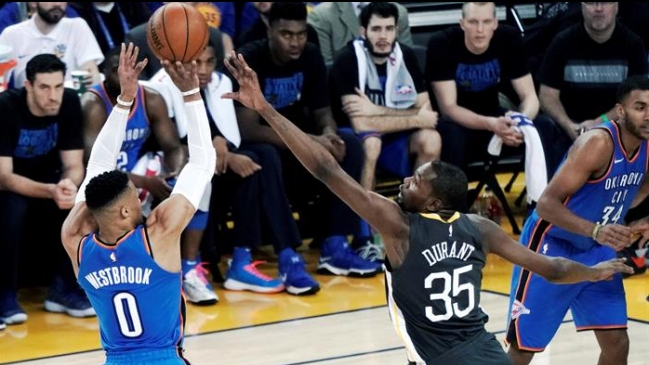 Oklahoma City Thunder cortó su racha perdedora y dejó en crisis a los Warriors Oklahoma City Thunder cortó su racha perdedora y dejó en crisis a los Warriors