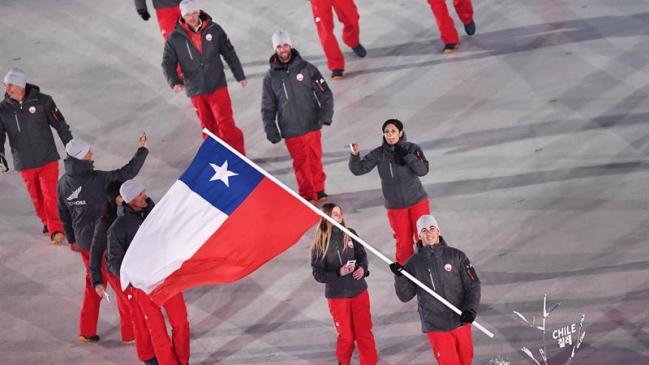 Chile desfiló en Pyeongchang 2018 encabezado por Henrik Von Appen Chile desfiló en Pyeongchang 2018 encabezado por Henrik Von Appen