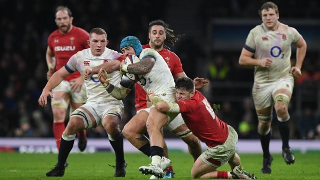 Rugby: Inglaterra cumplió en casa ante Gales y presionó a Irlanda Rugby: Inglaterra cumplió en casa ante Gales y presionó a Irlanda