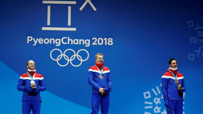 Simen Hegstad Krüger lideró triplete noruego en el skiatlón de PyeongChang 2018 Simen Hegstad Krüger lideró triplete noruego en el skiatlón de PyeongChang 2018