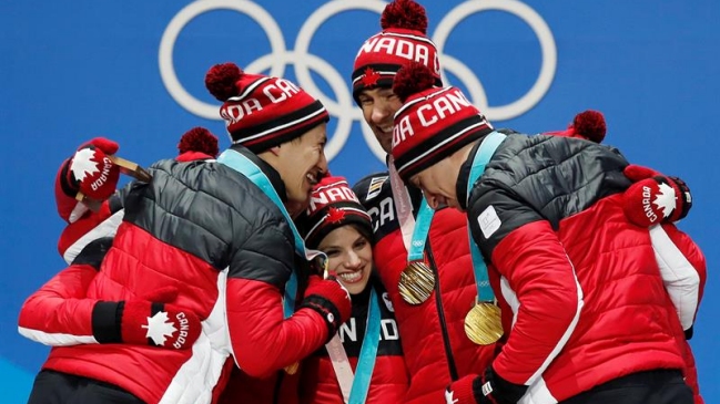 Canadá obtuvo el oro en el patinaje artístico por equipos de PyeongChang 2018 Canadá obtuvo el oro en el patinaje artístico por equipos de PyeongChang 2018