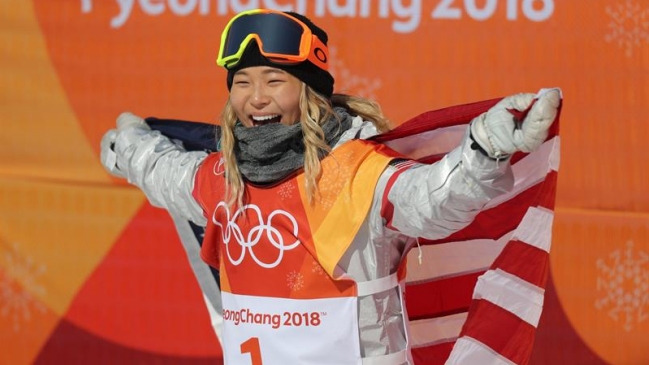 Chloe Kim ganó medalla de oro en la prueba de halfpipe en los Juegos de PyeongChang Chloe Kim ganó medalla de oro en la prueba de halfpipe en los Juegos de PyeongChang