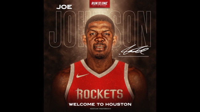 Houston Rockets firmó al escolta-alero Joe Johnson Houston Rockets firmó al escolta-alero Joe Johnson