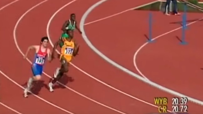El día en que el futuro subsecretario de Deportes corrió con Usain Bolt El día en que el futuro subsecretario de Deportes corrió con Usain Bolt
