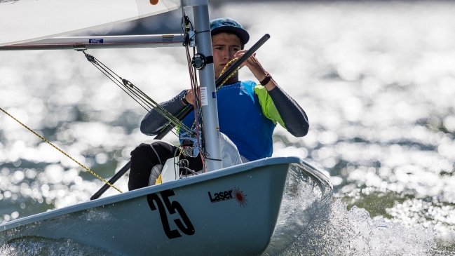Clemente Seguel terminó 11° en el Centro-Sudamericano de Veleros Laser