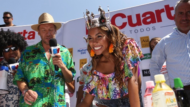 Betsy Camino y su eufórica reacción tras enterarse que era Reina de Viña 2018 Betsy Camino y su eufórica reacción tras enterarse que era Reina de Viña 2018