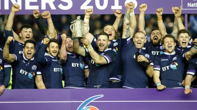 Escocia hace historia al vencer a Inglaterra en el torneo Seis Naciones de rugby Escocia hace historia al vencer a Inglaterra en el torneo Seis Naciones de rugby