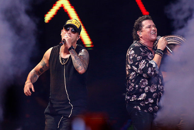 Carlos Vives y Wisin deslumbraron a la Quinta Vergara Carlos Vives y Wisin deslumbraron a la Quinta Vergara