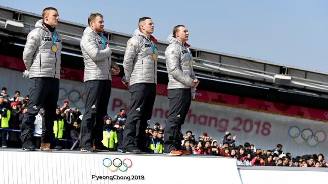 Alemania firmó el doblete en el bobsleigh a cuatro de los Juegos Olímpicos de Invierno Alemania firmó el doblete en el bobsleigh a cuatro de los Juegos Olímpicos de Invierno