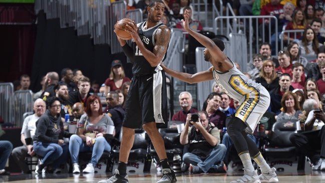 San Antonio fue una visita poco grata para Cleveland en la NBA