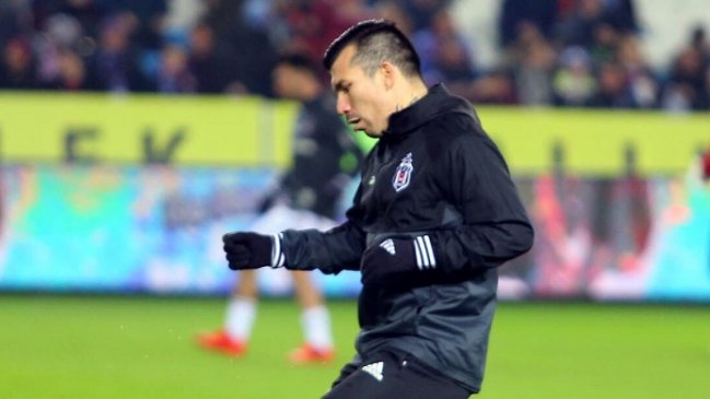 Gary Medel fue titular en importante triunfo de Besiktas en Turquía