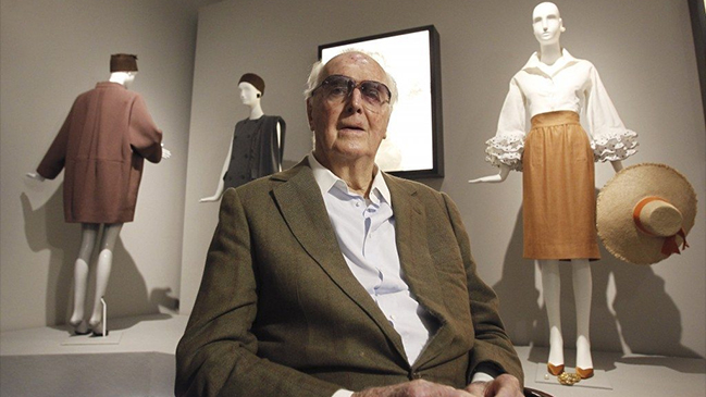Diseñador francés Givenchy falleció a los 91 años Diseñador francés Givenchy falleció a los 91 años