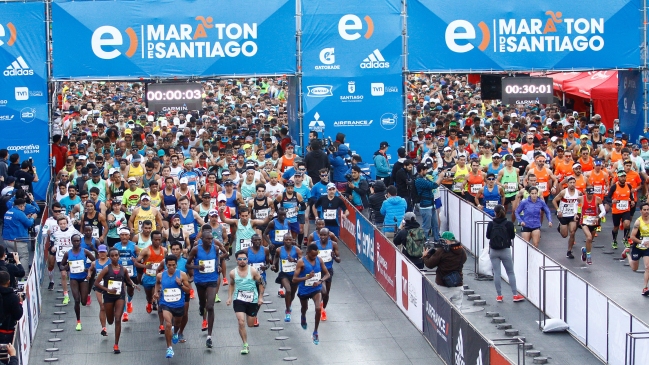 Maratón de Santiago anunció mejoras para la cita del 8 de abril Maratón de Santiago anunció mejoras para la cita del 8 de abril