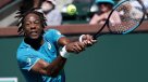 Gael Monfils se retiró en la tercera ronda de Indian Wells